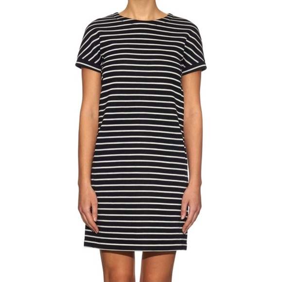 Weekend MaxMara Luca Striped Dress Size M/L - Picture 2 of 12